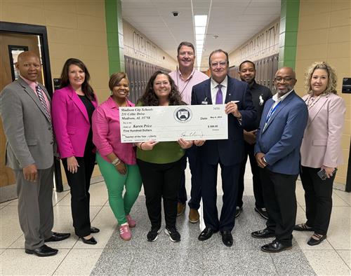 Karen Price, Liberty Middle TOTY